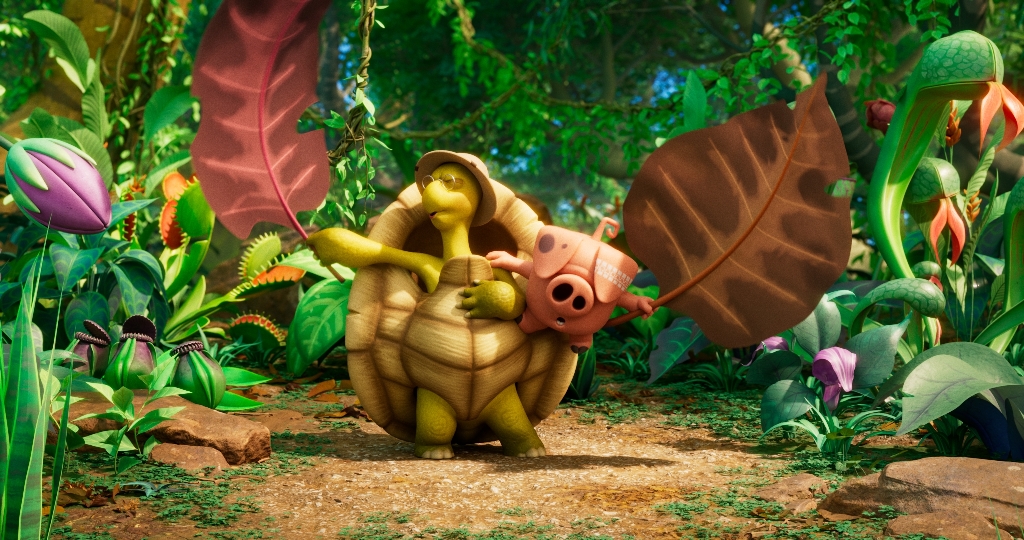 CHICKENHARE AND THE SECRET OF THE GROUNDHOG