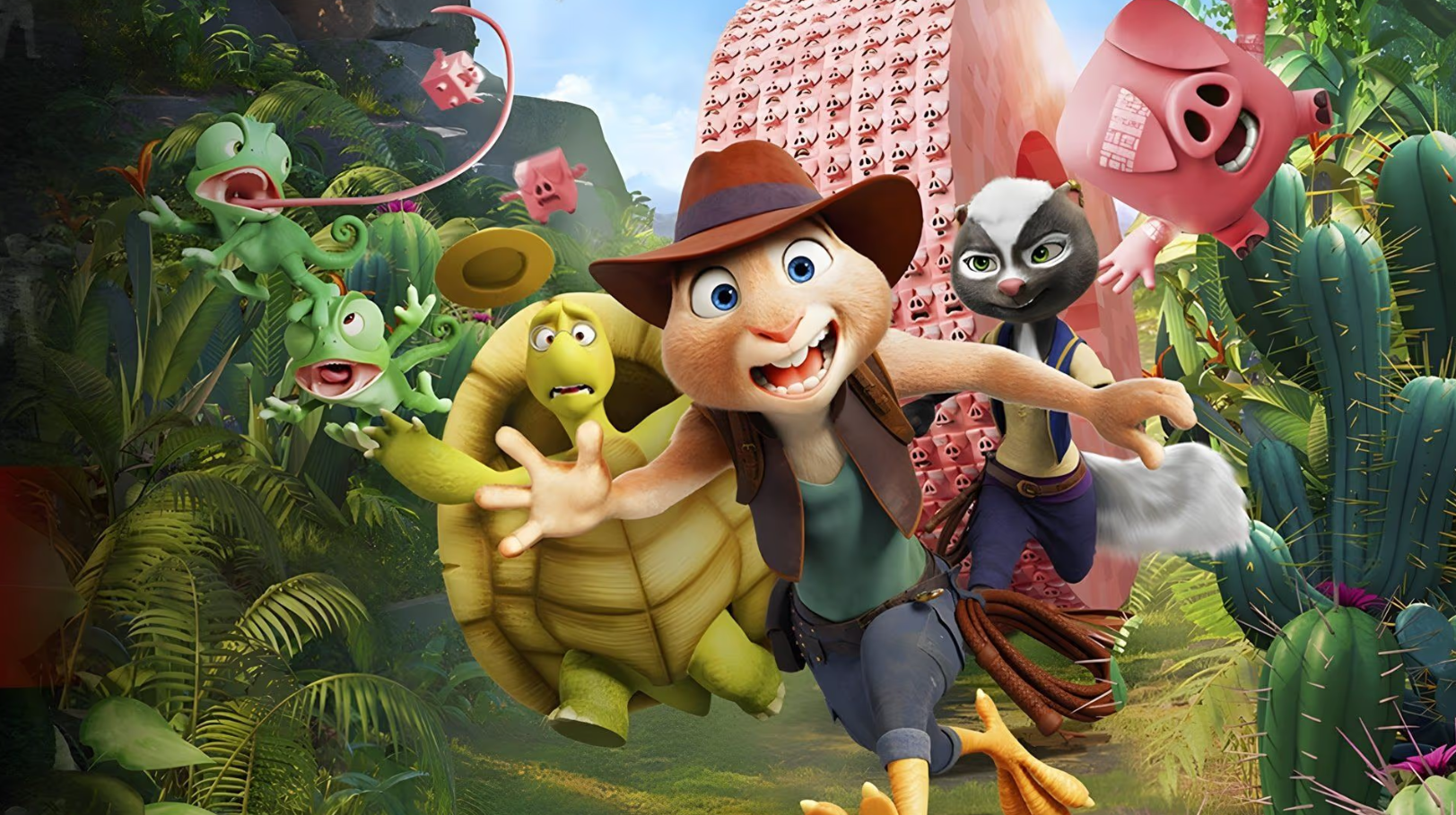 CHICKENHARE AND THE SECRET OF THE GROUNDHOG