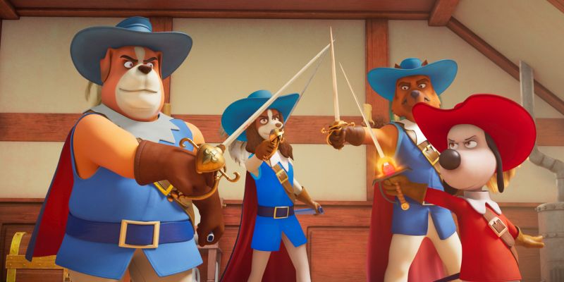 DOGTANIAN AND THE THREE MUSKEHOUNDS