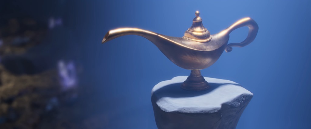 TAD AND THE MAGIC LAMP
